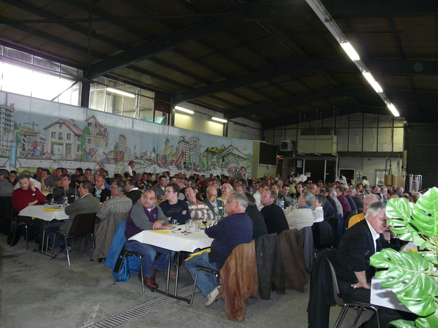 Festivités pour le 50ème anniversaire de la fondation de l'entreprise avec portes ouvertes au public