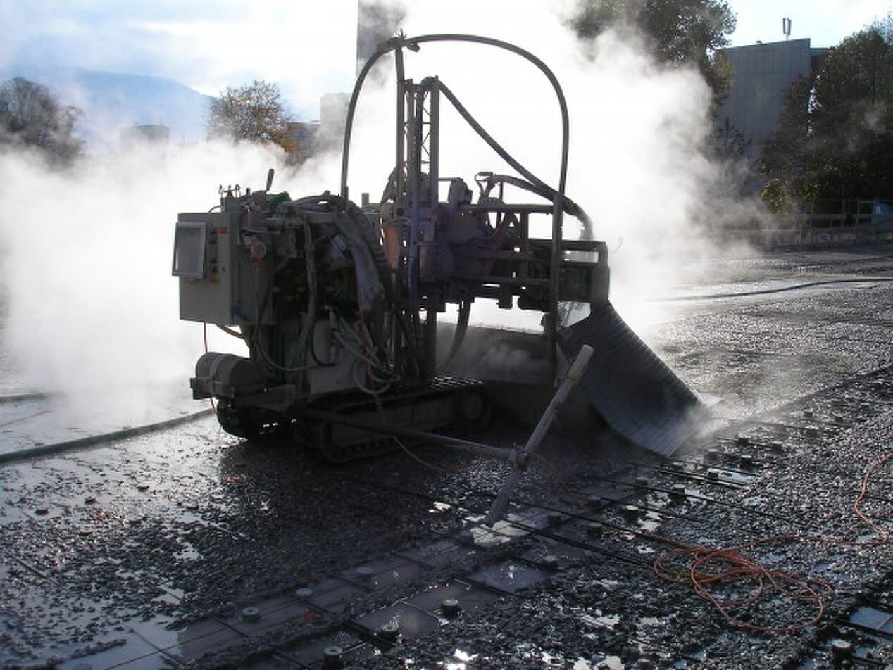 ÉLIMINATION DE BÉTON PAR HYDRODÉMOLITION